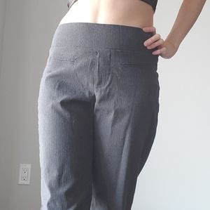 Stretchy Grey Dress Pants by Suzy